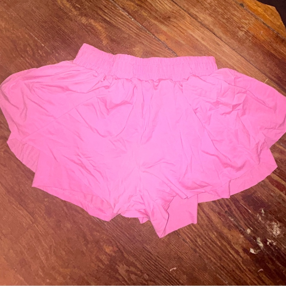 Automet Pink flowy shorts